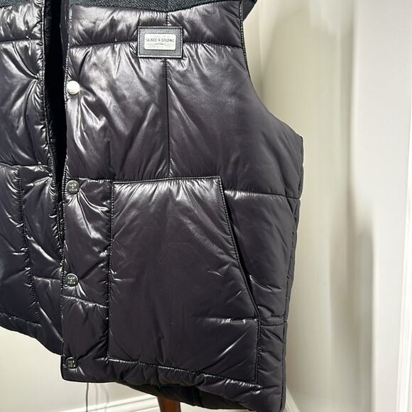 Slate and Stone Men’s Black Vest. Size medium. Like new. Worn once. - Picture 5 of 8